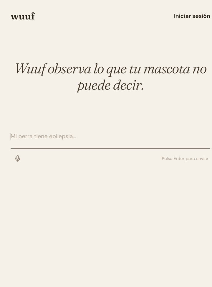 La conversa de Wuuf